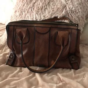 Fossil leather purse